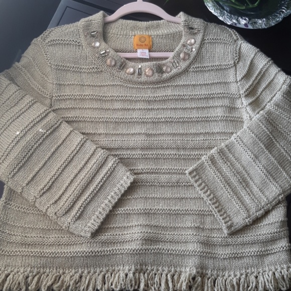 Ruby Rd. Jeweled Knit Sweater - Picture 8 of 8